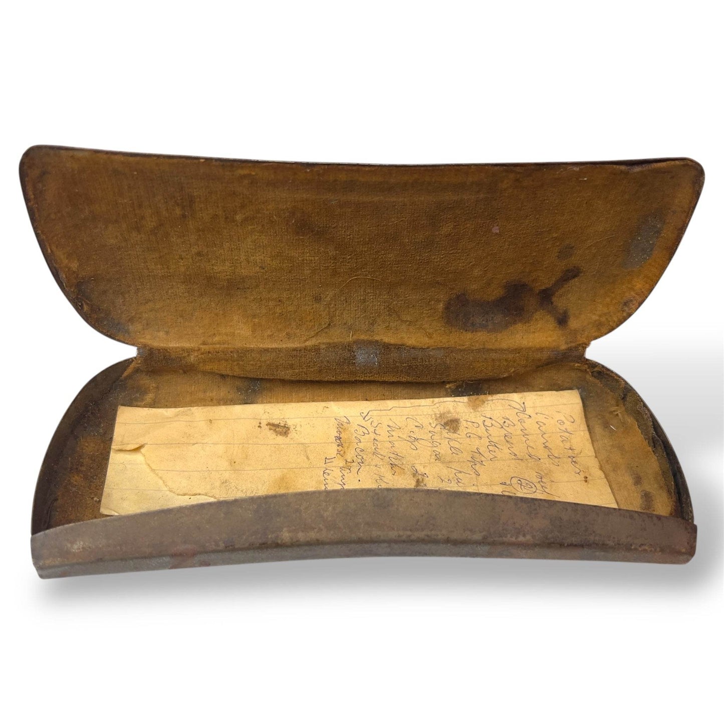 England Spectacles & Provenance Case – Liverpool, c.1940s–1950s - From The Andes