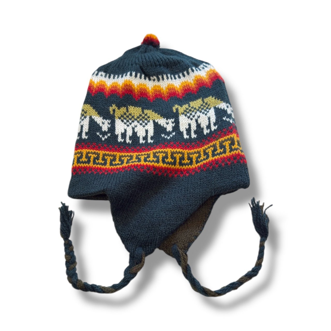 Breckenridge Reversible Alpaca Chullo Beanie - From The Andes