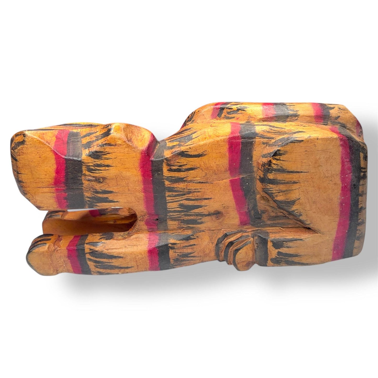 Guatemala Jaguar Carving - From The Andes