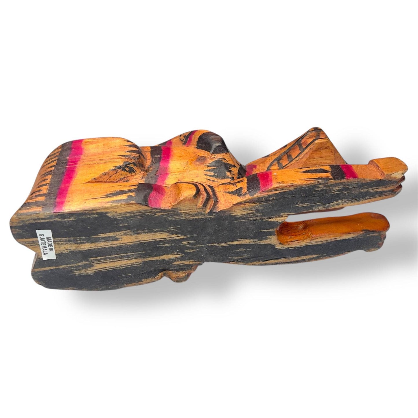 Guatemala Jaguar Carving - From The Andes