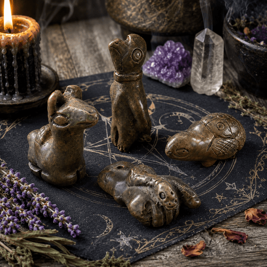 Hand - Carved Stone Amulet – La Paz Witches' Market | From The Andes - From The Andes