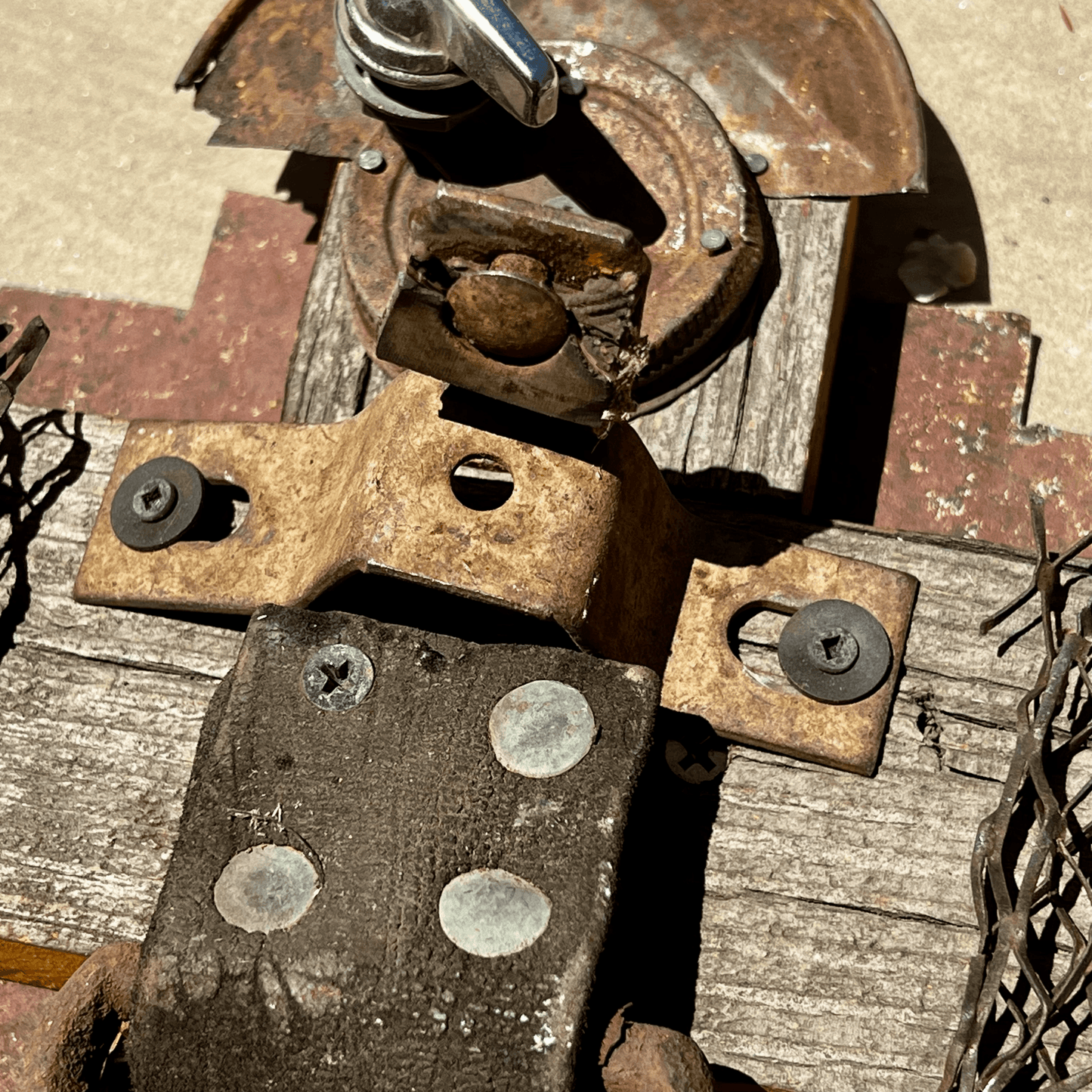 Isleta Pueblo Cross (Bernalillo Pueblo, New Mexico) - From The Andes