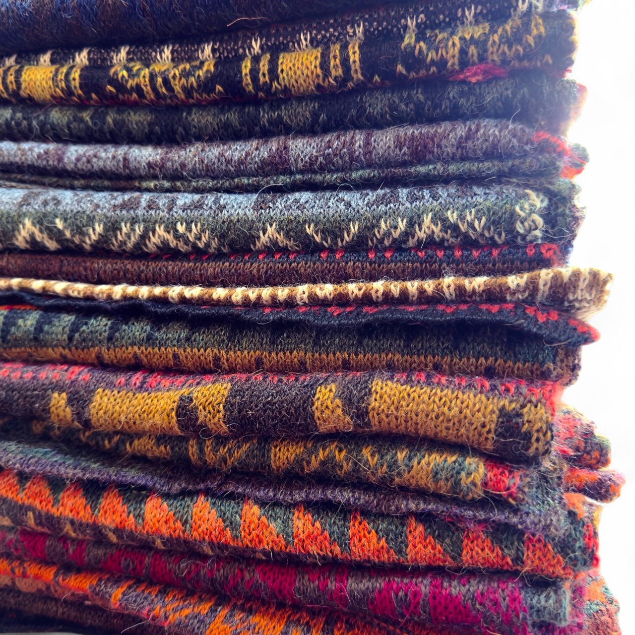 Loom - Woven Alpaca Scarf - From The Andes