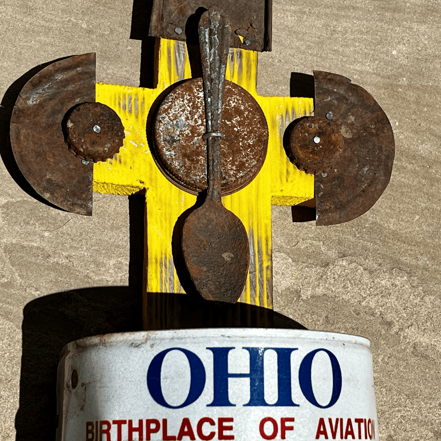 Ohio: Birthplace of Aviation Cross - From The Andes