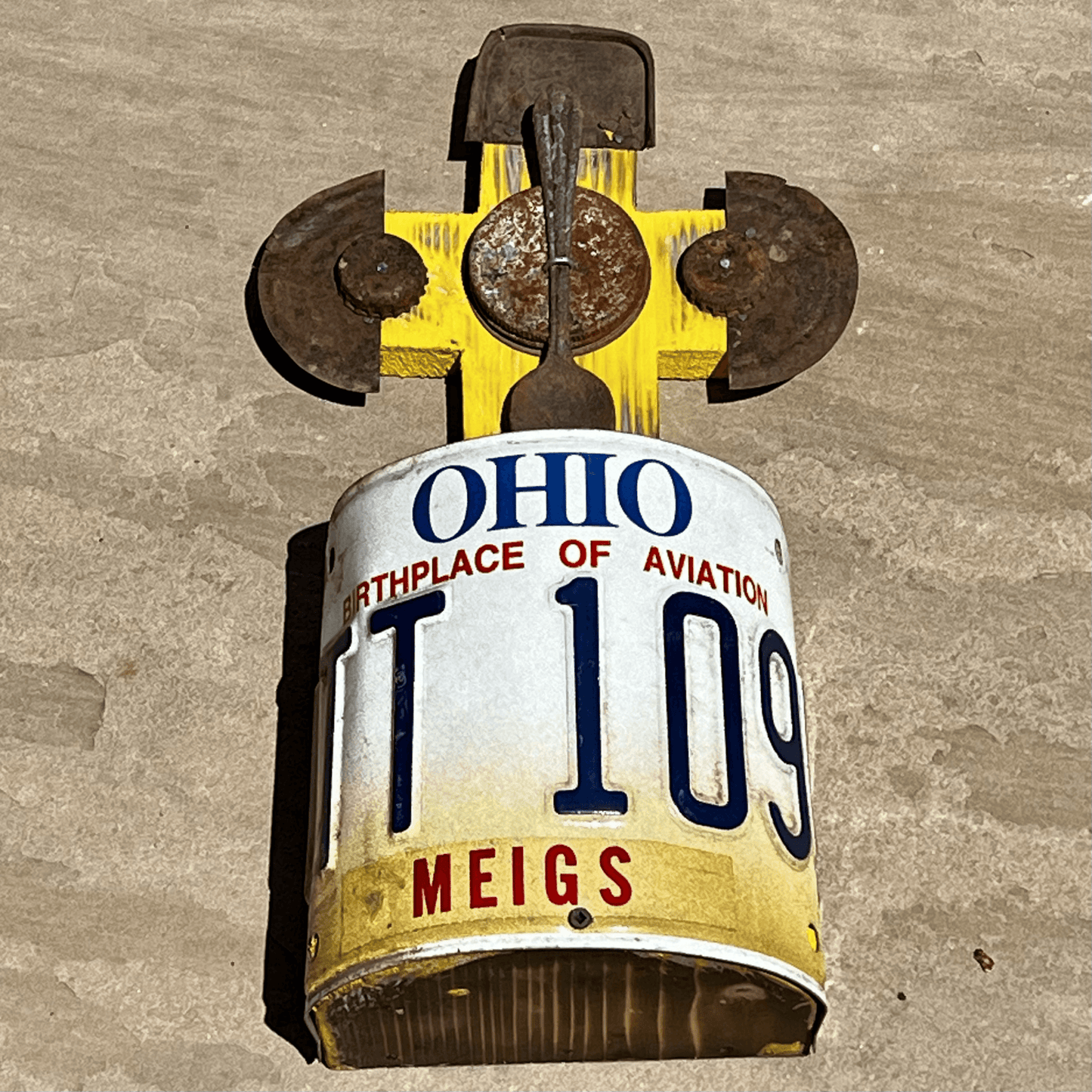 Ohio: Birthplace of Aviation Cross - From The Andes