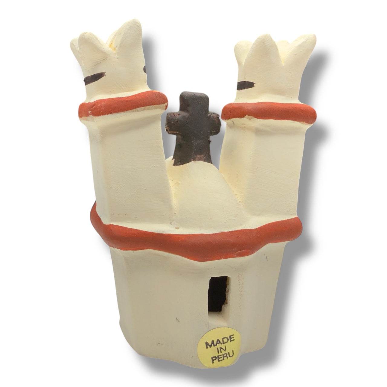 Peruvian Ceramic Church Nativity Figurine - From The Andes