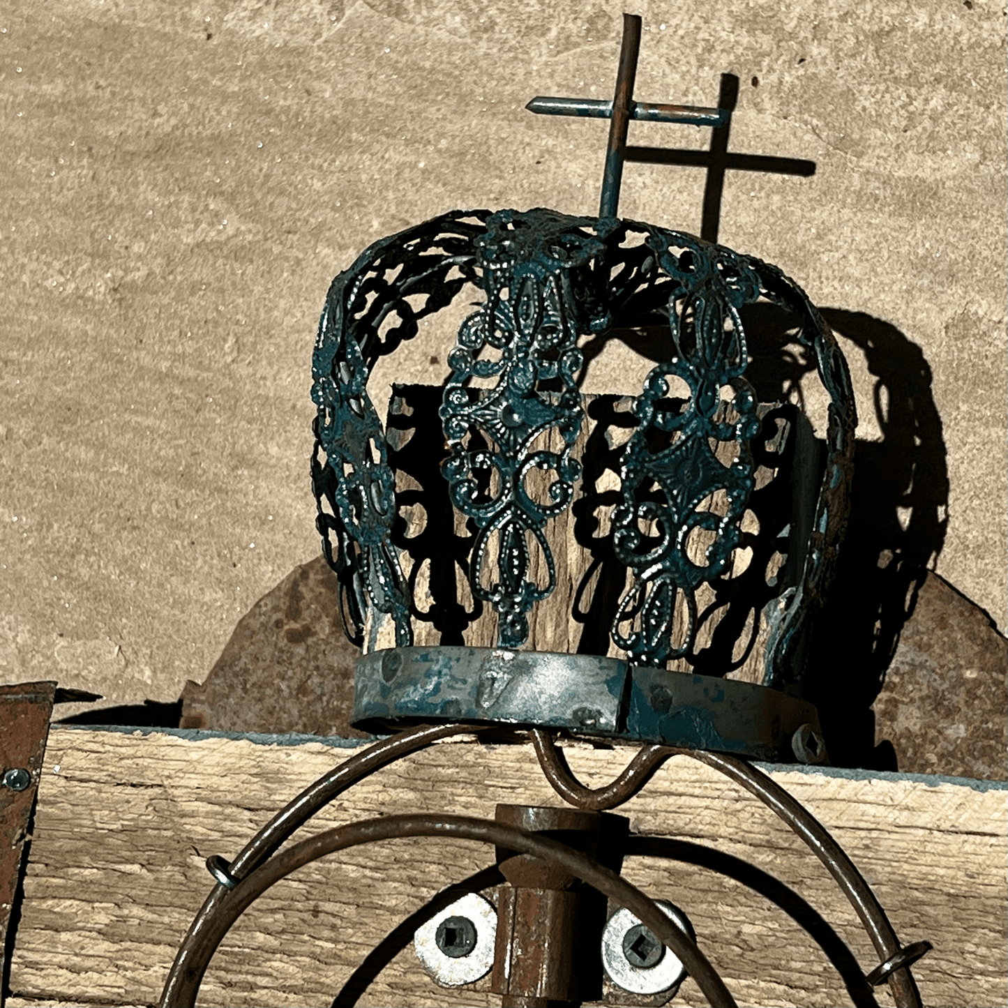 San Idelfonso Pueblo Cross (Santa Fe County, New Mexico) - From The Andes