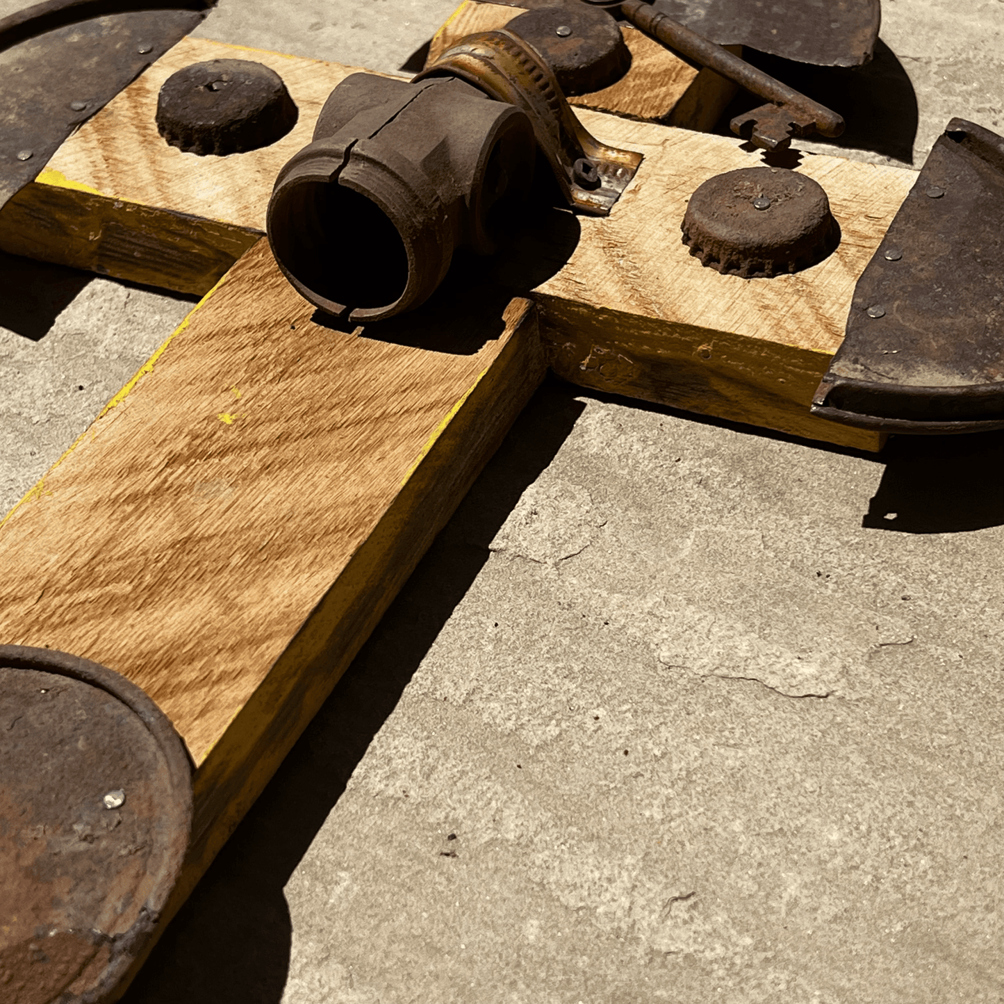Sandia Pueblo Cross (Bernalillo County, New Mexico) - From The Andes