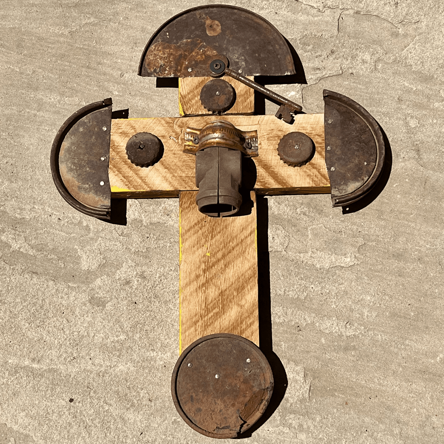 Sandia Pueblo Cross (Bernalillo County, New Mexico) - From The Andes