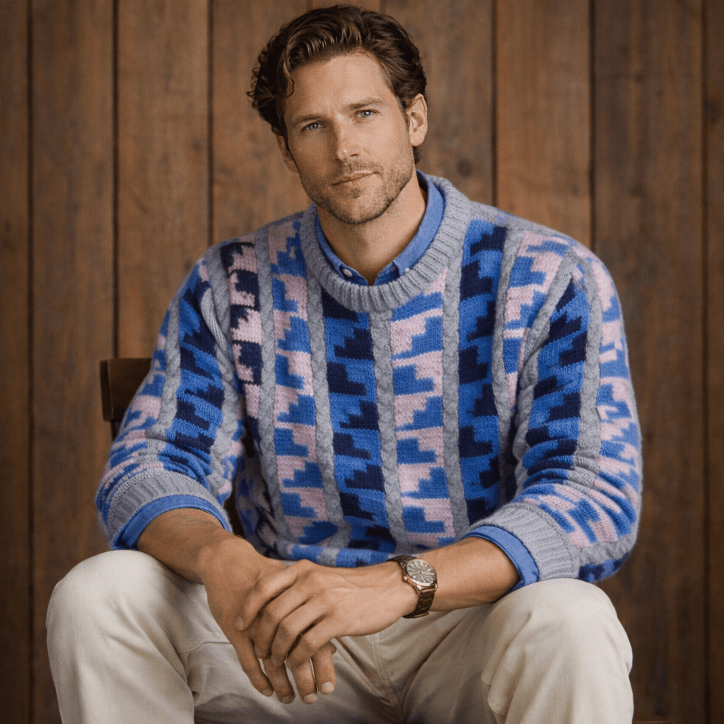 The Monaco Crewneck Pure Alpaca Sweater | vlad.œuvre Private Label - From The Andes