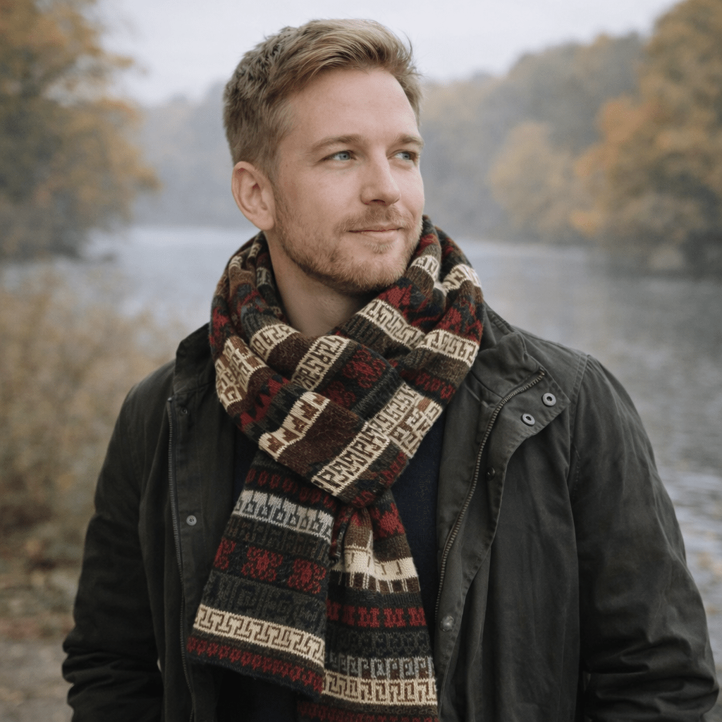 The Noble Scarf | Pure Alpaca Scarf - From The Andes