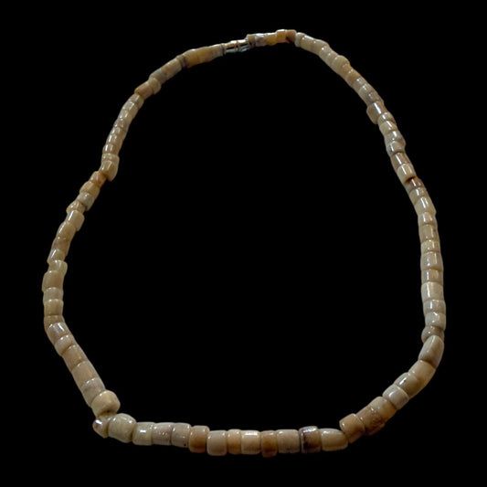 Vintage Boho Mexican Shell and Stone Bead Necklaces - From The Andes