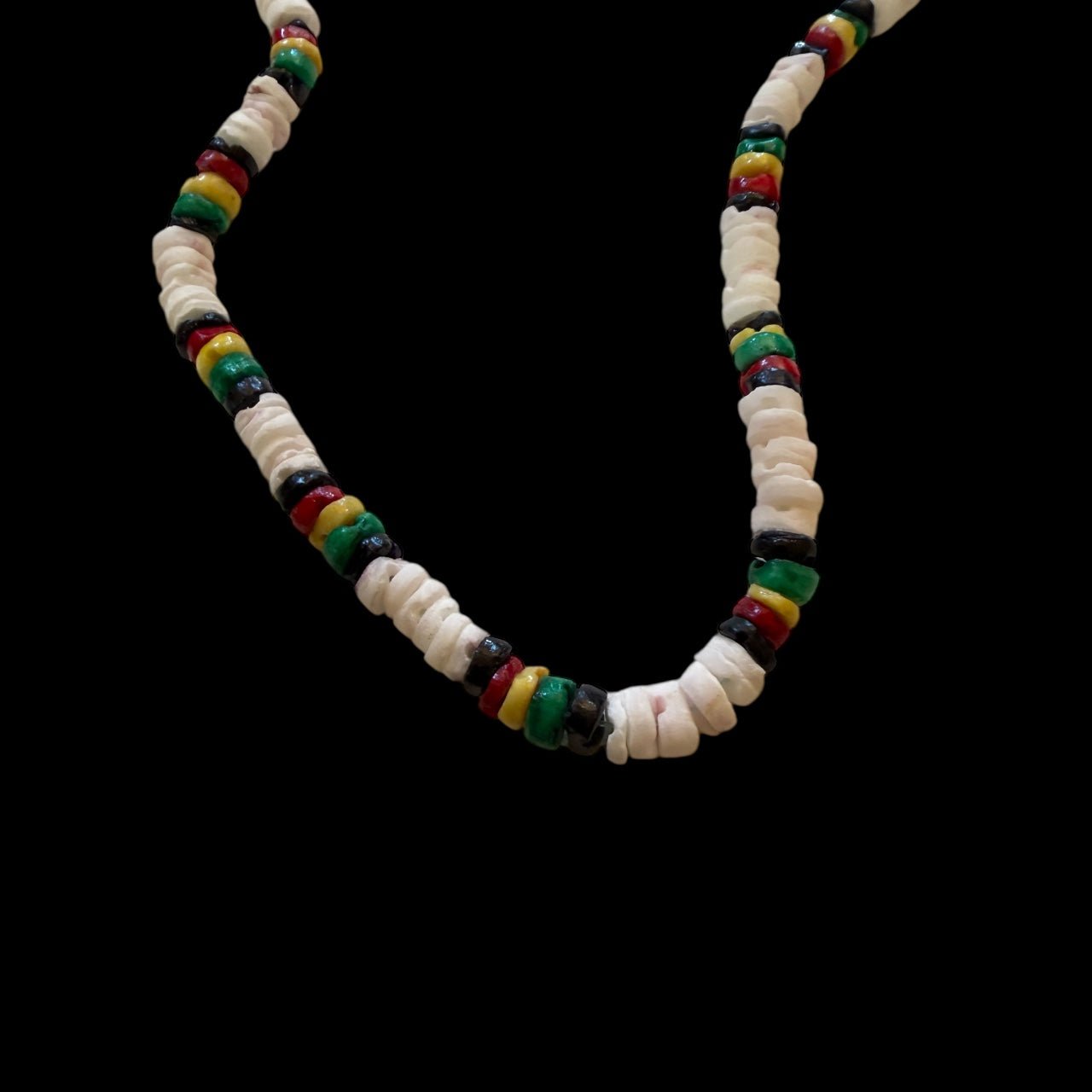 Vintage Boho Mexican Shell and Stone Bead Necklaces - From The Andes