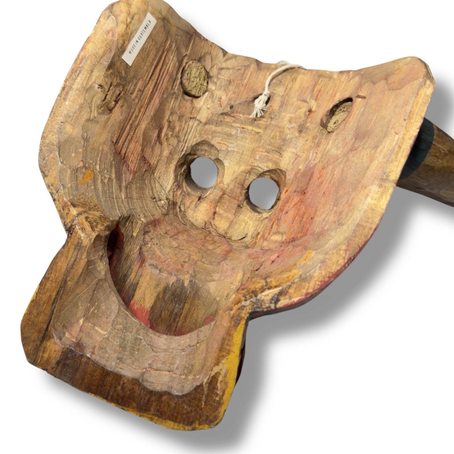 Vintage Guatemalan Bull Mask - From The Andes