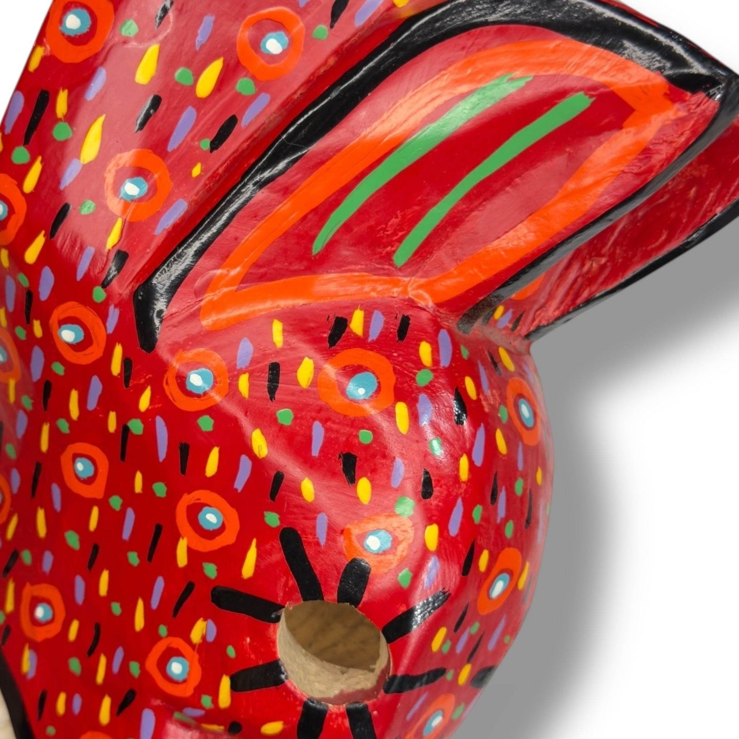 Vintage Guatemalan Coyote Mask - From The Andes
