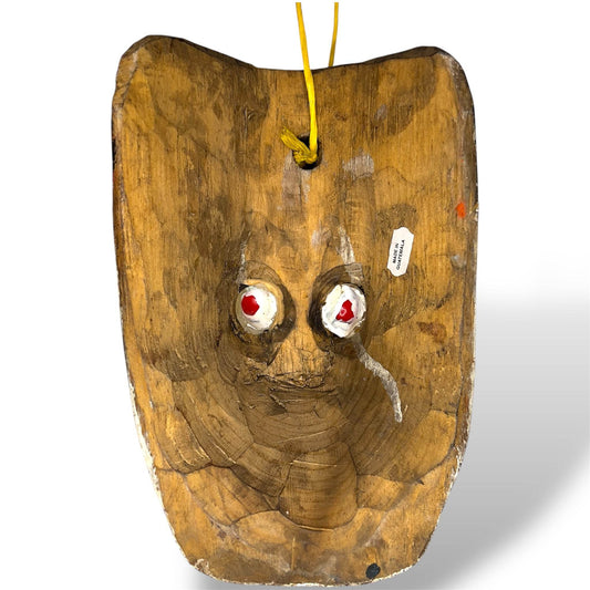 Vintage Guatemalan Coyote Mask - From The Andes