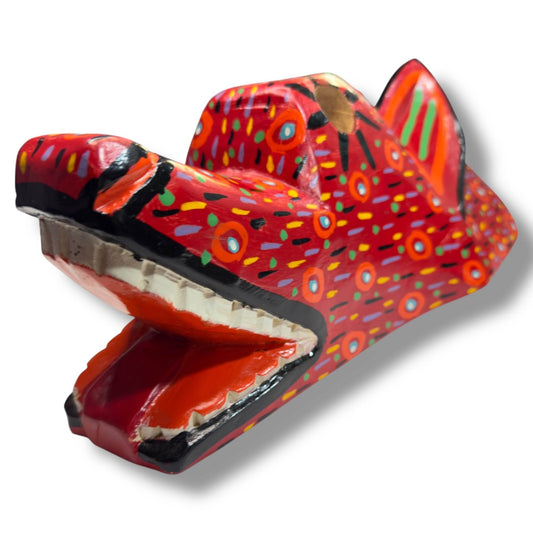 Vintage Guatemalan Coyote Mask - From The Andes