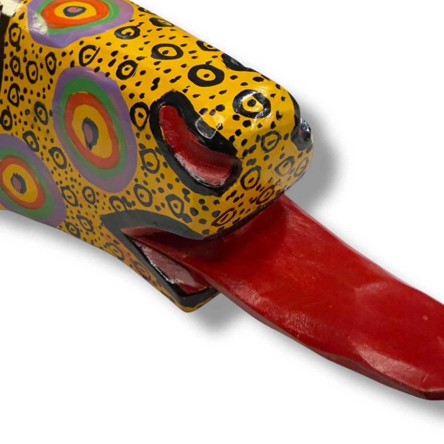 Vintage Guatemalan Deer Mask - From The Andes