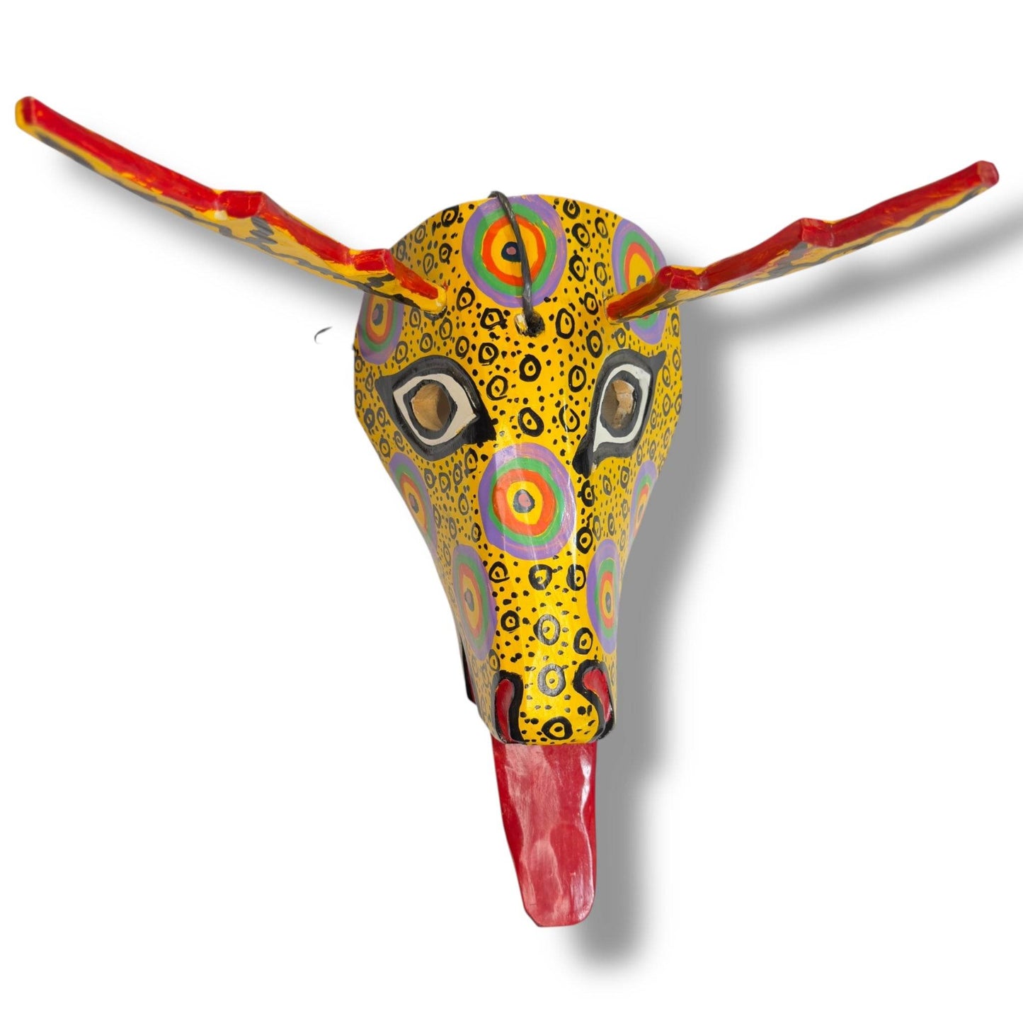 Vintage Guatemalan Deer Mask - From The Andes