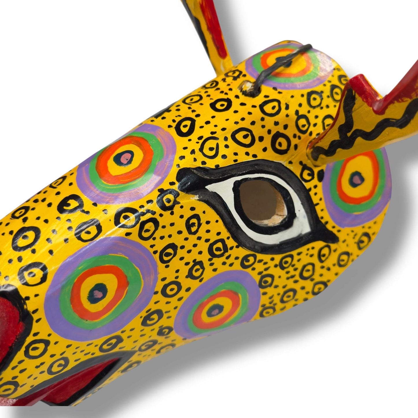 Vintage Guatemalan Deer Mask - From The Andes