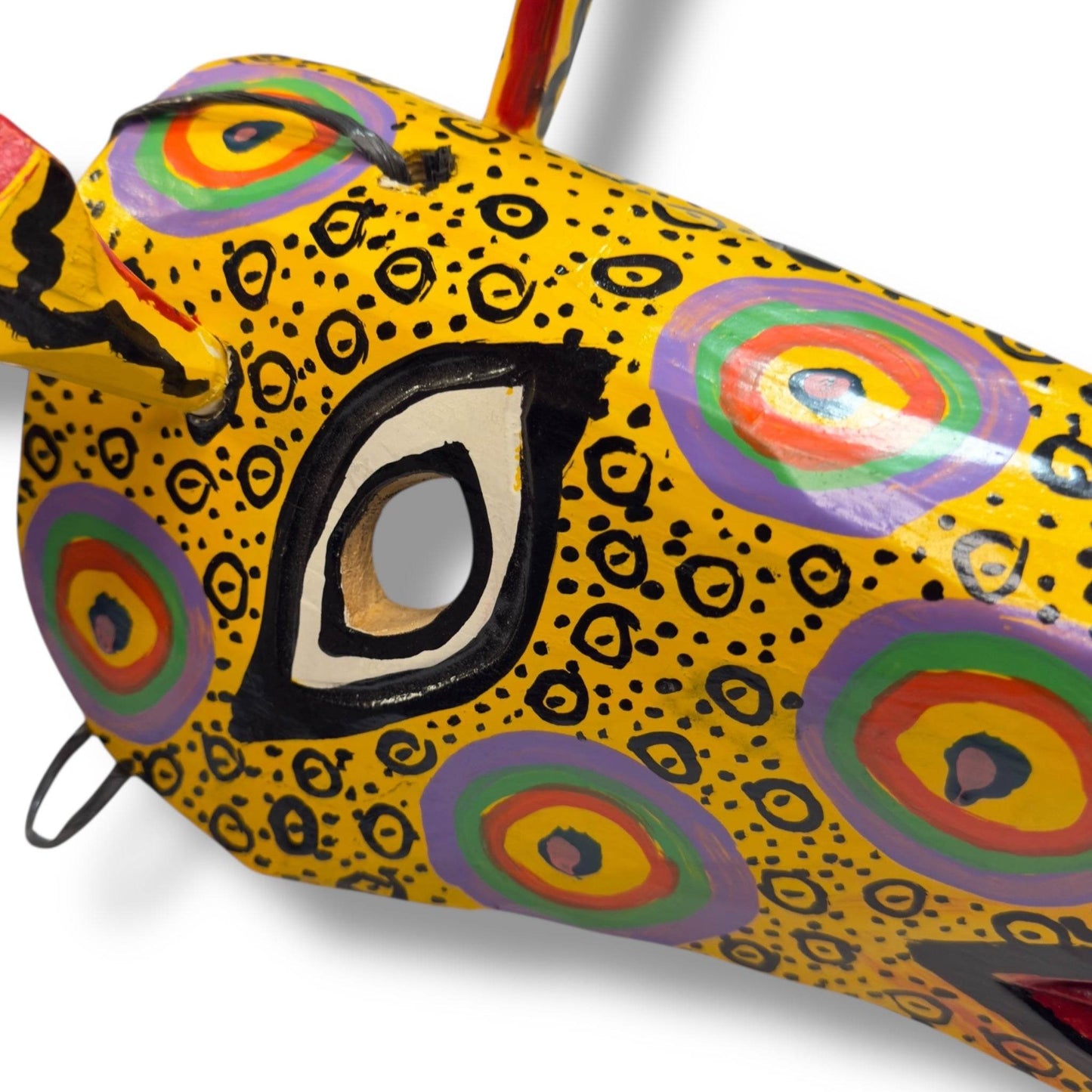 Vintage Guatemalan Deer Mask - From The Andes