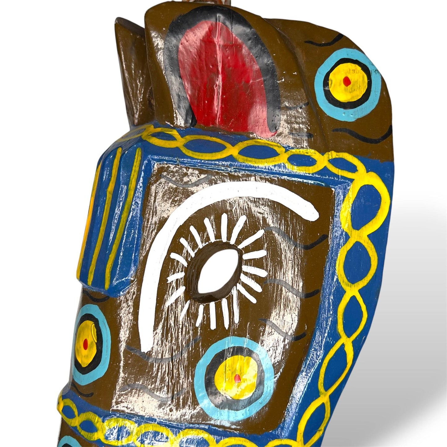 Vintage Guatemalan Horse Mask - From The Andes