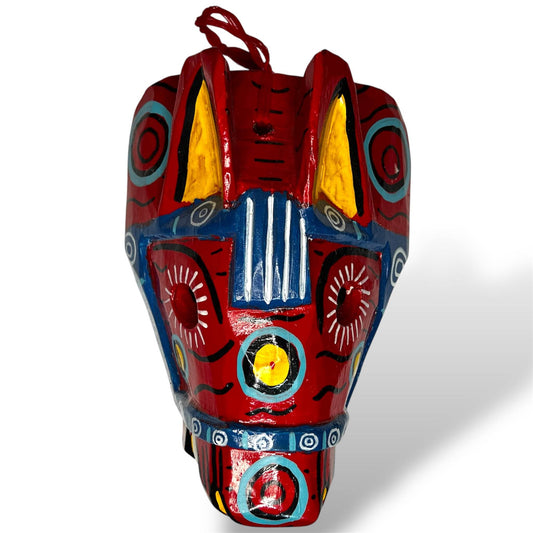 Vintage Guatemalan Horse Mask - From The Andes
