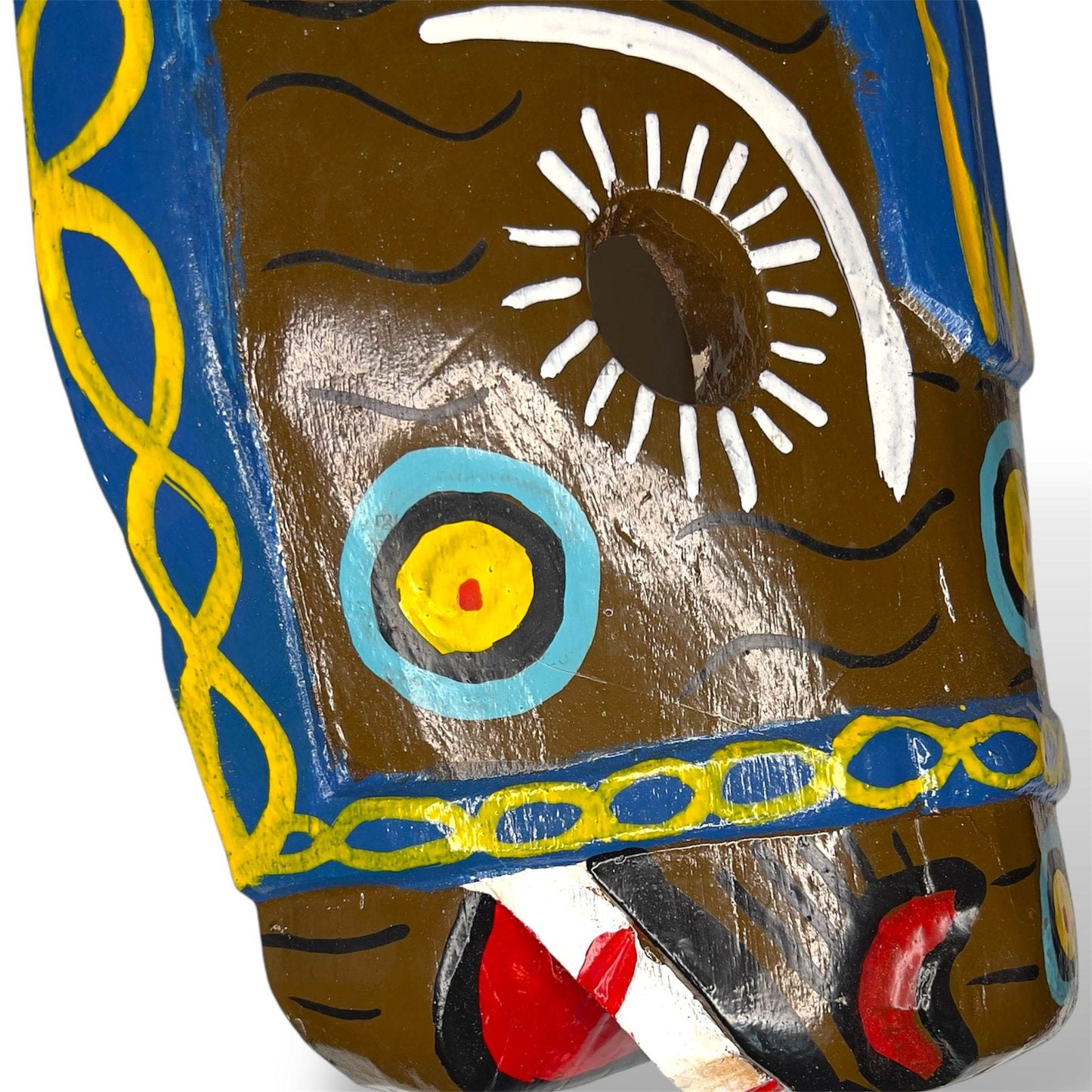 Vintage Guatemalan Horse Mask - From The Andes
