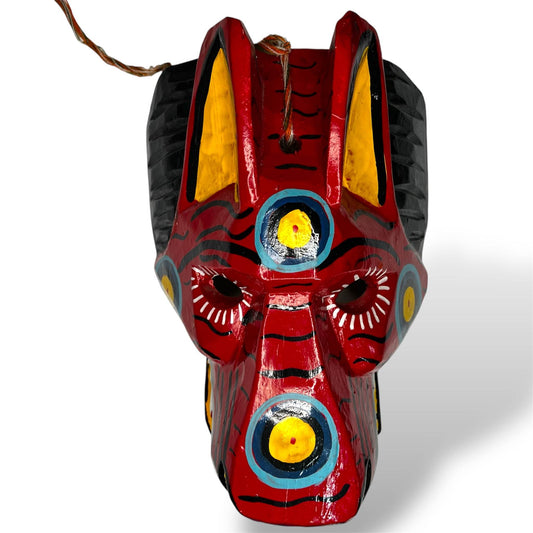 Vintage Guatemalan Horse Mask - From The Andes