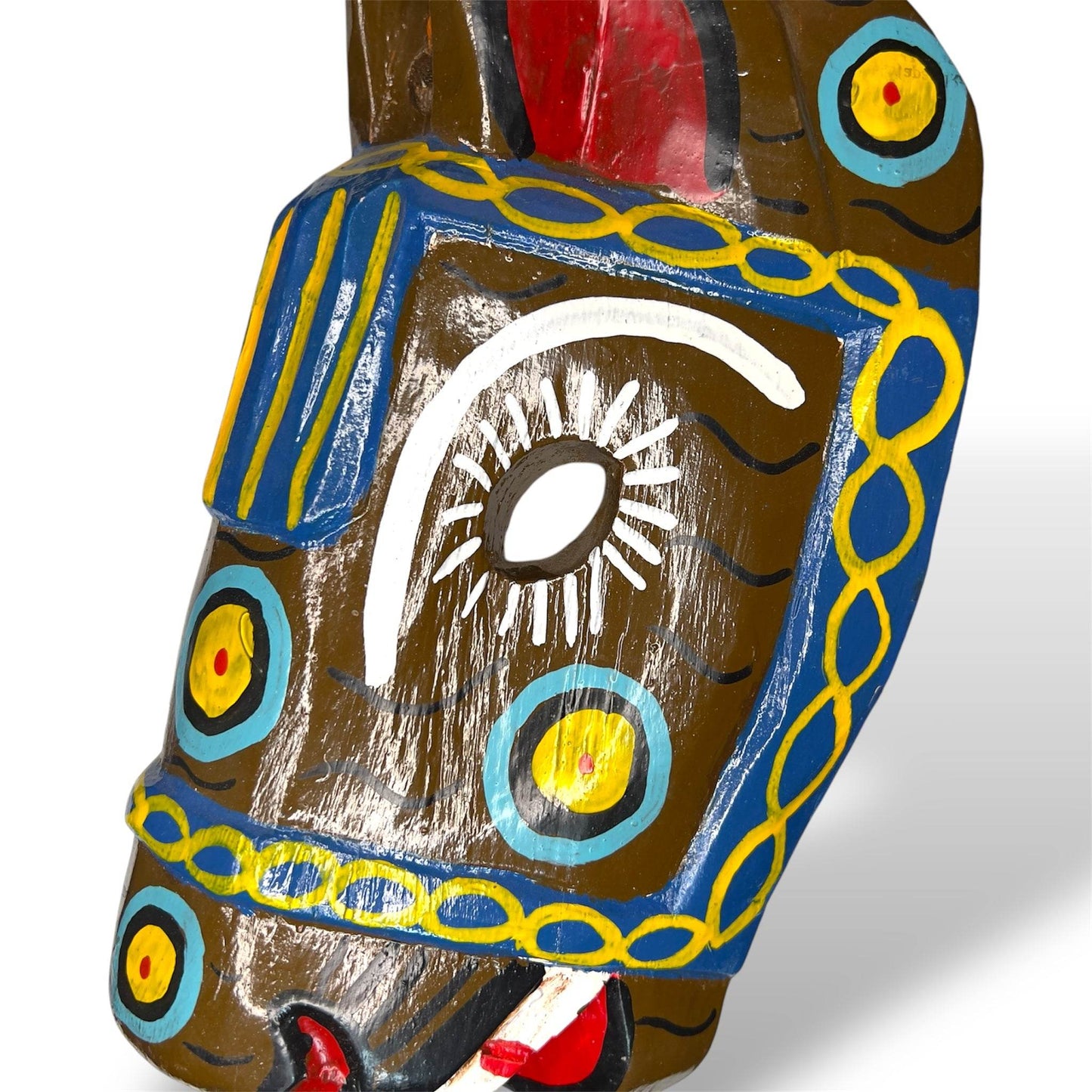 Vintage Guatemalan Horse Mask - From The Andes