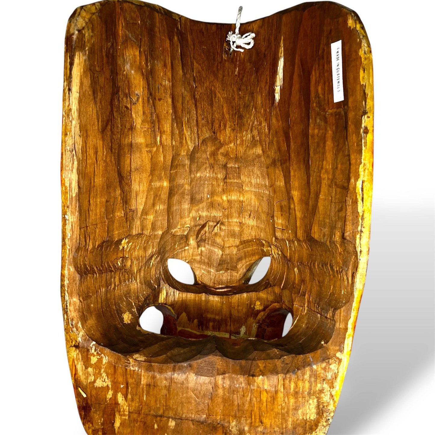 Vintage Guatemalan Jaguar Mask - From The Andes
