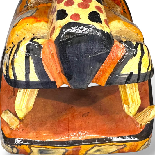 Vintage Guatemalan Jaguar Mask - From The Andes