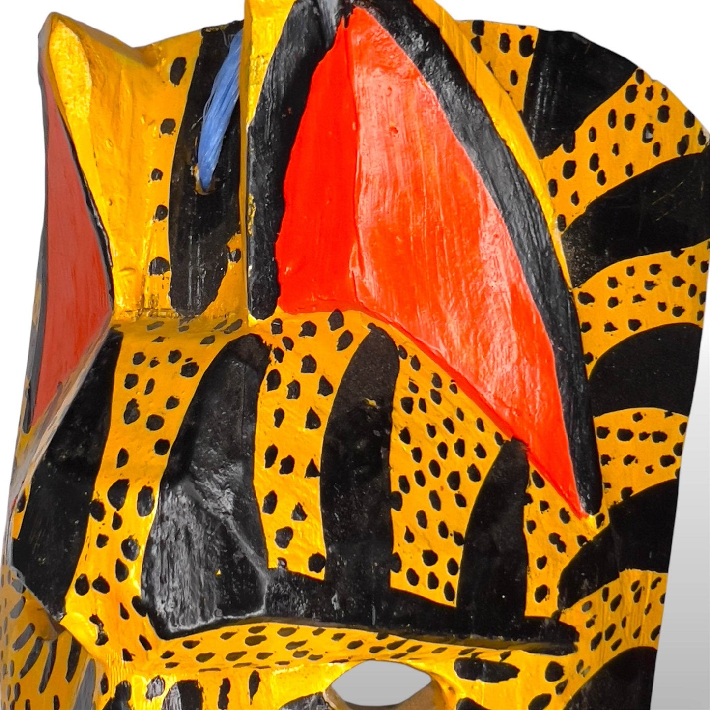 Vintage Guatemalan Jaguar Mask - From The Andes