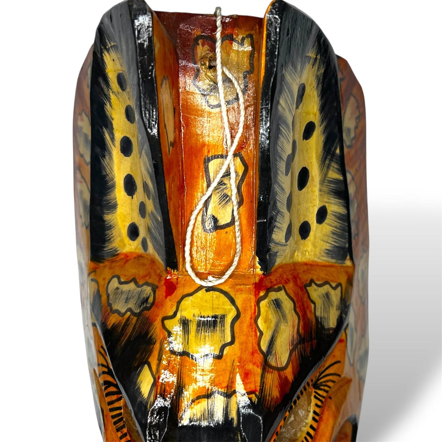 Vintage Guatemalan Jaguar Mask - From The Andes