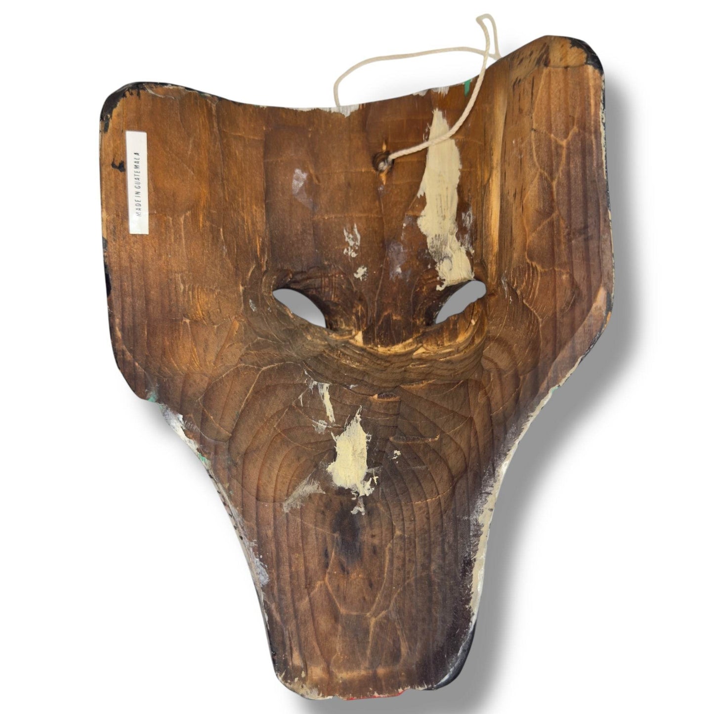 Vintage Guatemalan Laughing Dog Mask - From The Andes