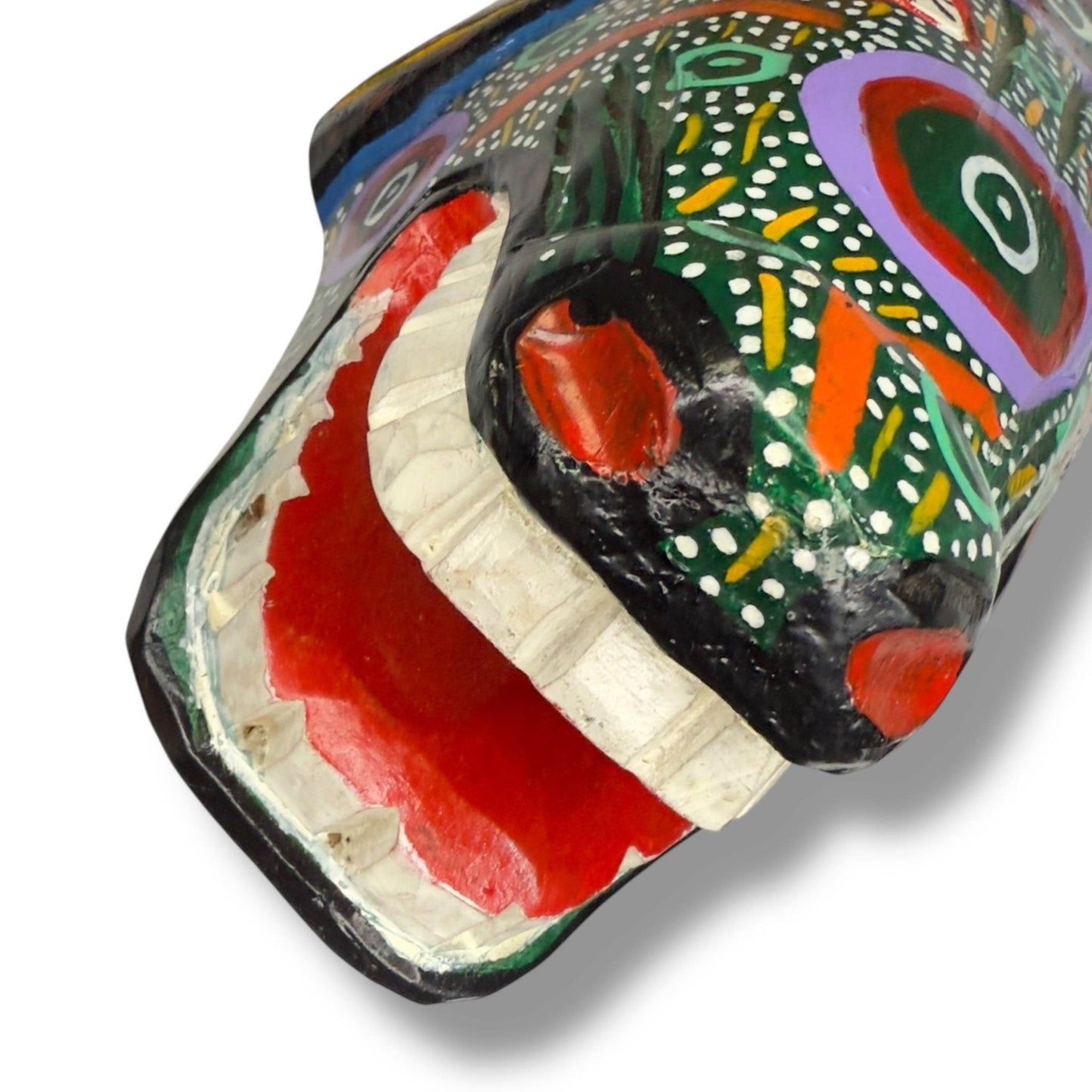 Vintage Guatemalan Mule Mask - From The Andes
