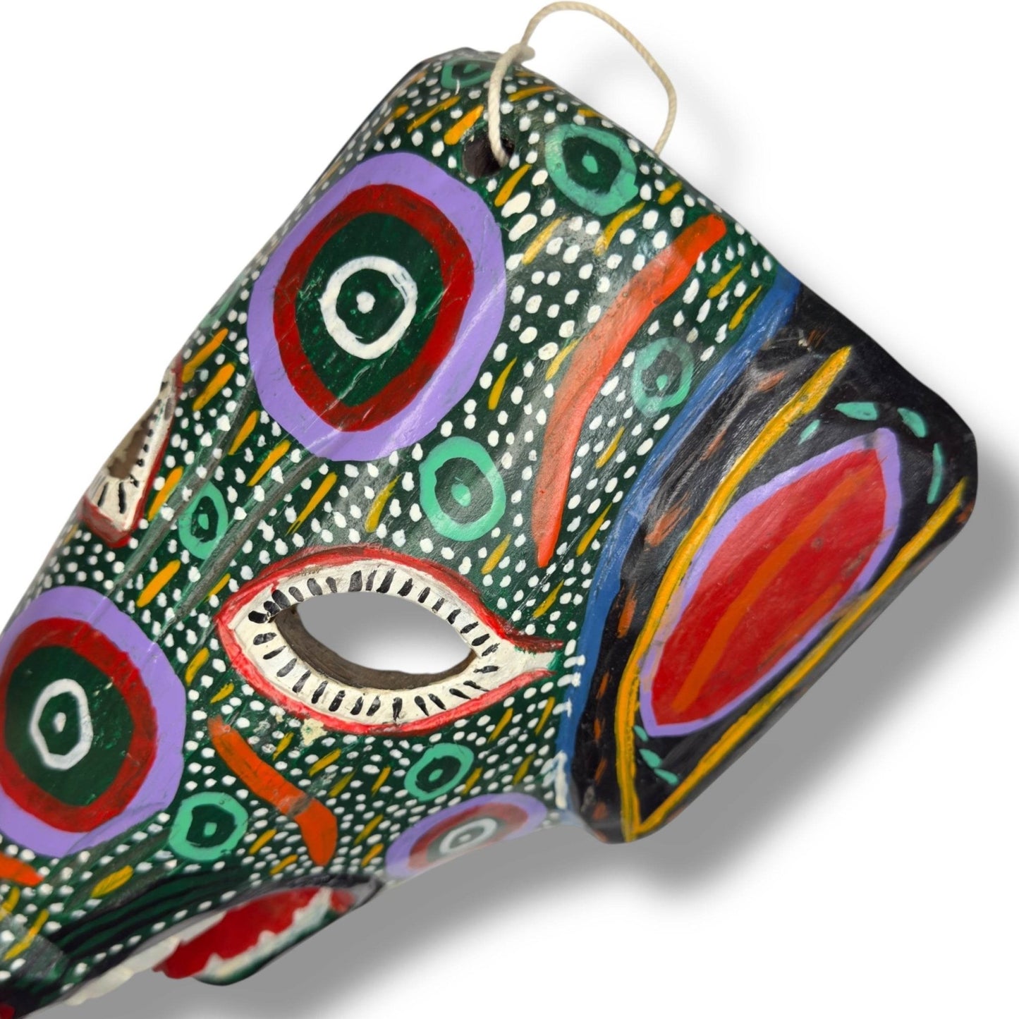 Vintage Guatemalan Mule Mask - From The Andes