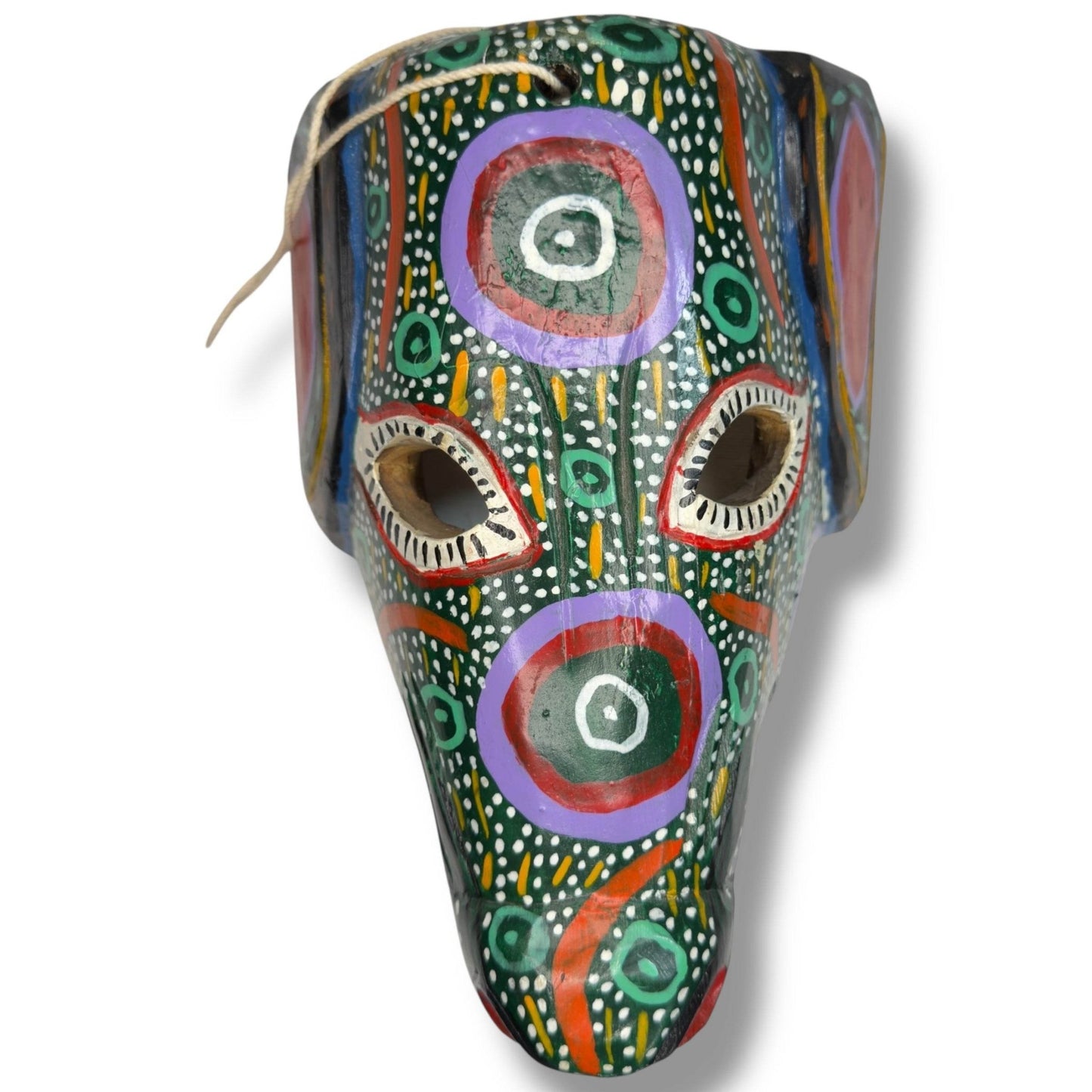 Vintage Guatemalan Mule Mask - From The Andes