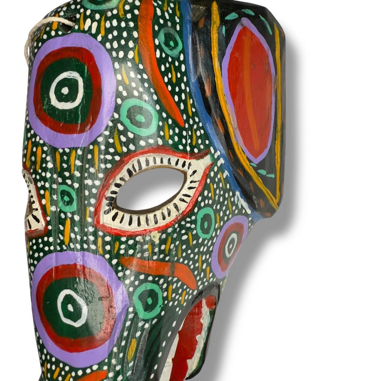 Vintage Guatemalan Mule Mask - From The Andes