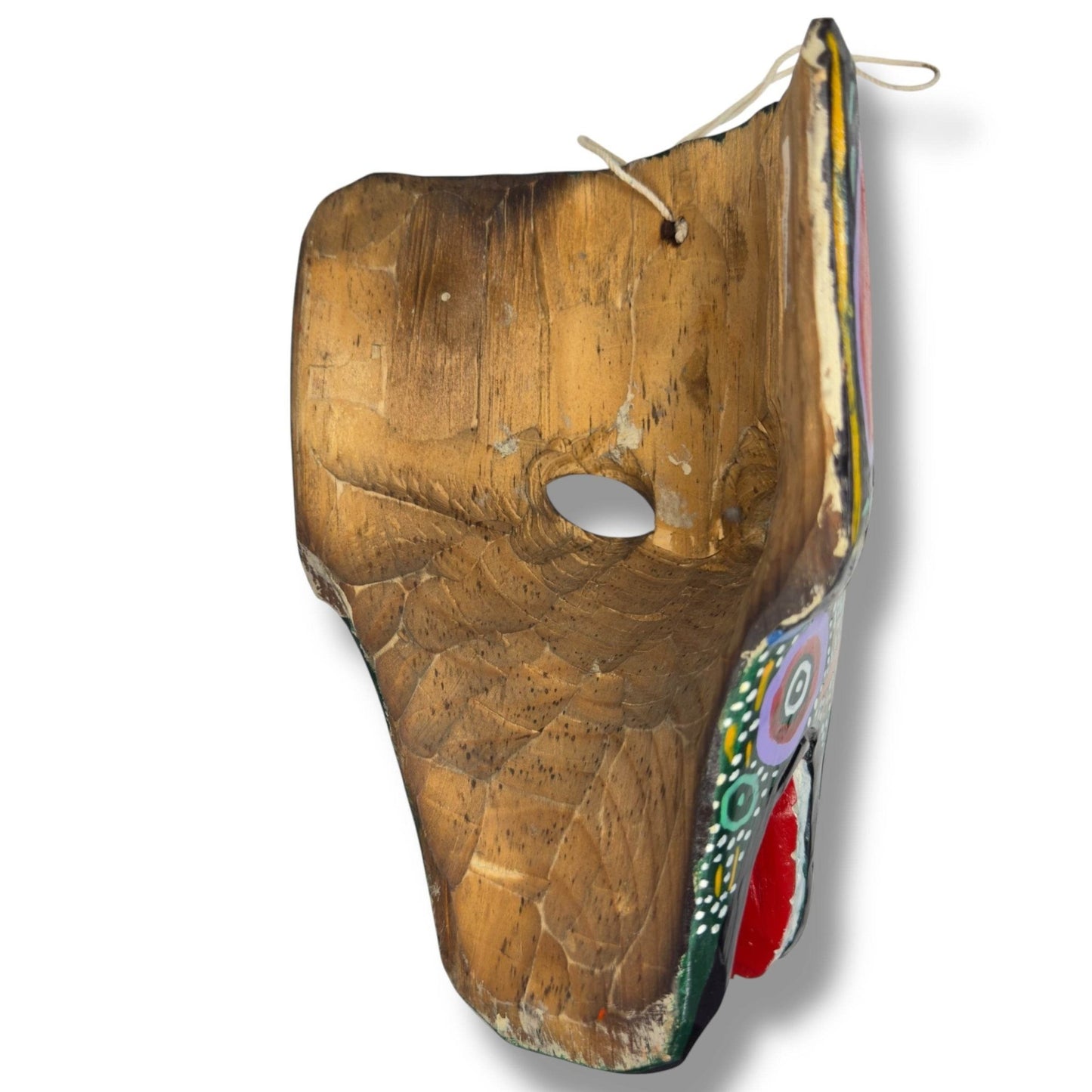 Vintage Guatemalan Mule Mask - From The Andes