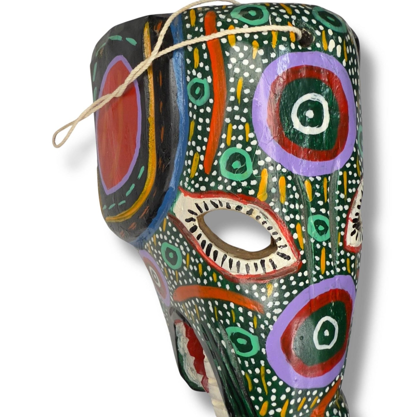 Vintage Guatemalan Mule Mask - From The Andes