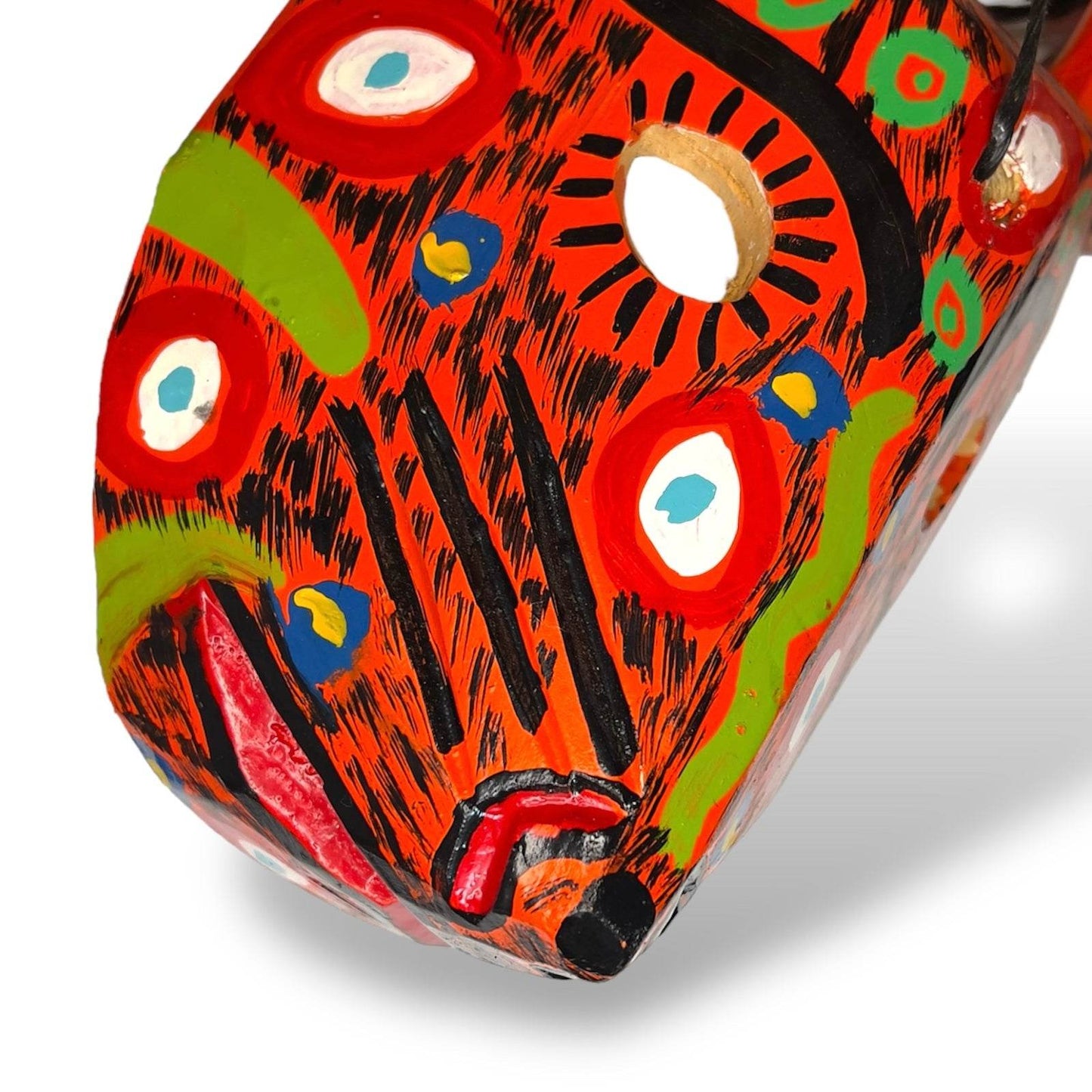 Vintage Guatemalan Rabbit Mask - From The Andes