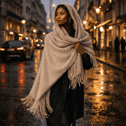 vlad.œuvre Alpaca Étole 78 - From The Andes