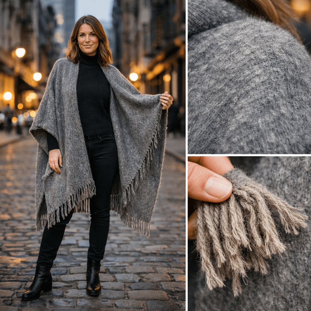 vlad.œuvre Alpaca Ruana 73 | Bolivia - From The Andes