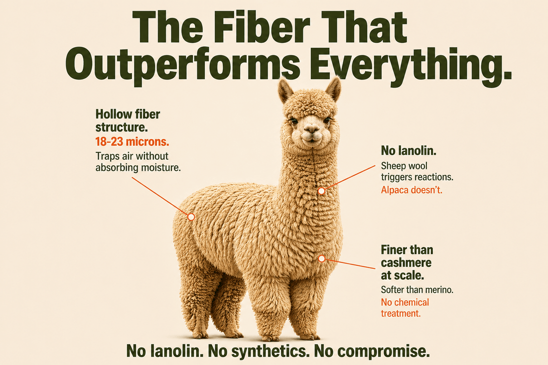 The Animal Behind the Fiber: Why Alpaca Is One of the Most Ecological Materials on Earth - From The Andes