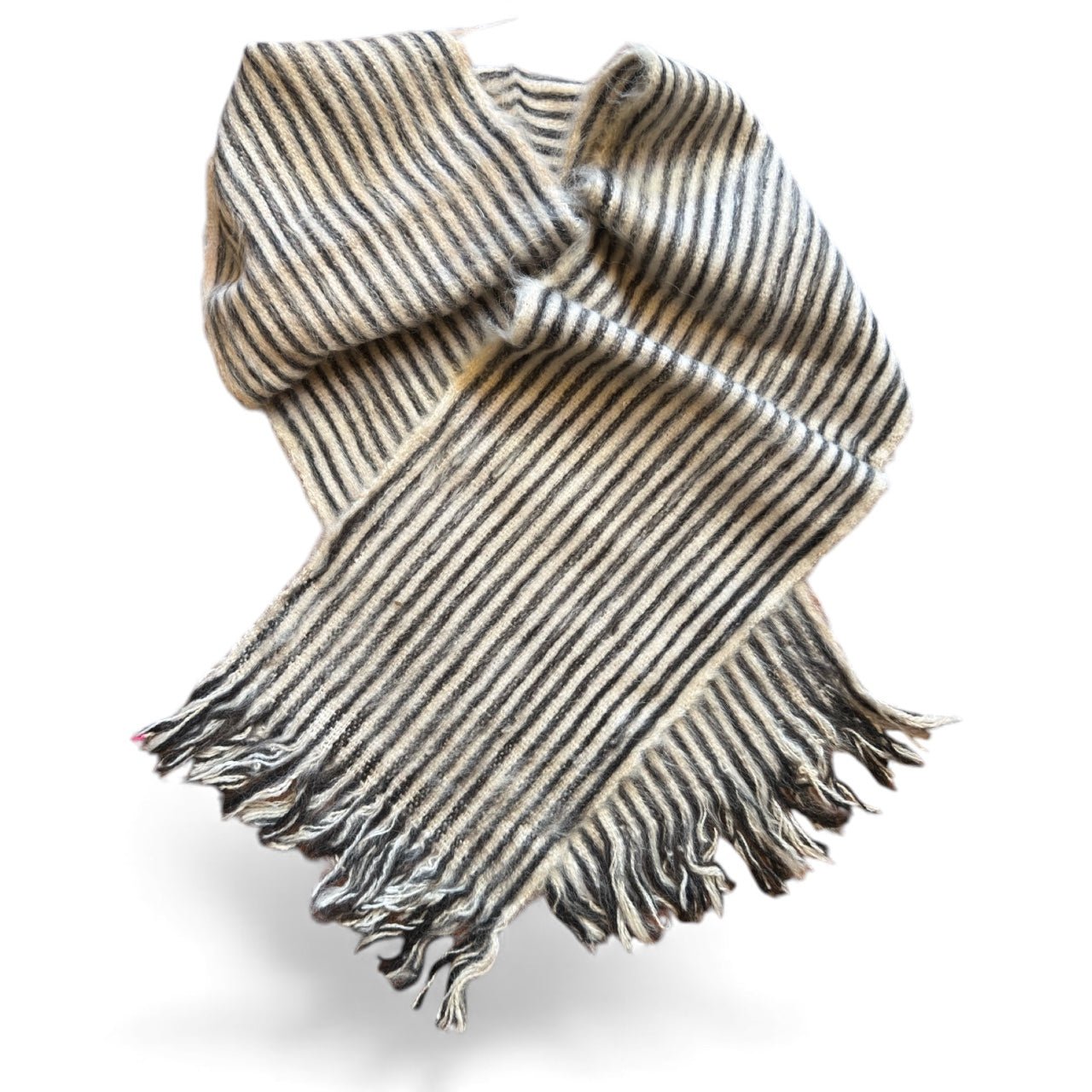 100% Alpaca Scarf — Hand - loomed in Bolivia - From The Andes