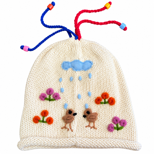 Little Stories from Peru | Hand-Embroidered Cotton Hats