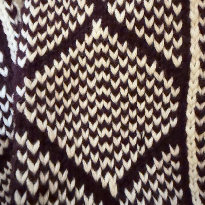 Peruvian Hand-Knit House Slipper Socks with Suede Soles, Mukluk-Style
