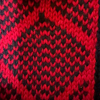 Peruvian Hand-Knit House Slipper Socks with Suede Soles, Mukluk-Style