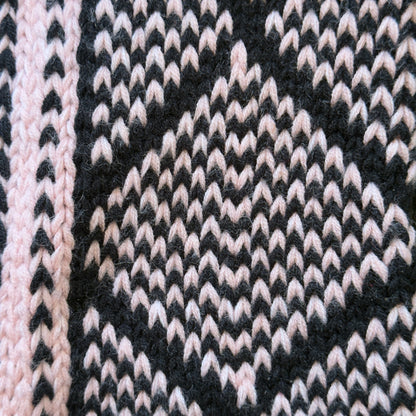 Peruvian Hand-Knit House Slipper Socks with Suede Soles, Mukluk-Style